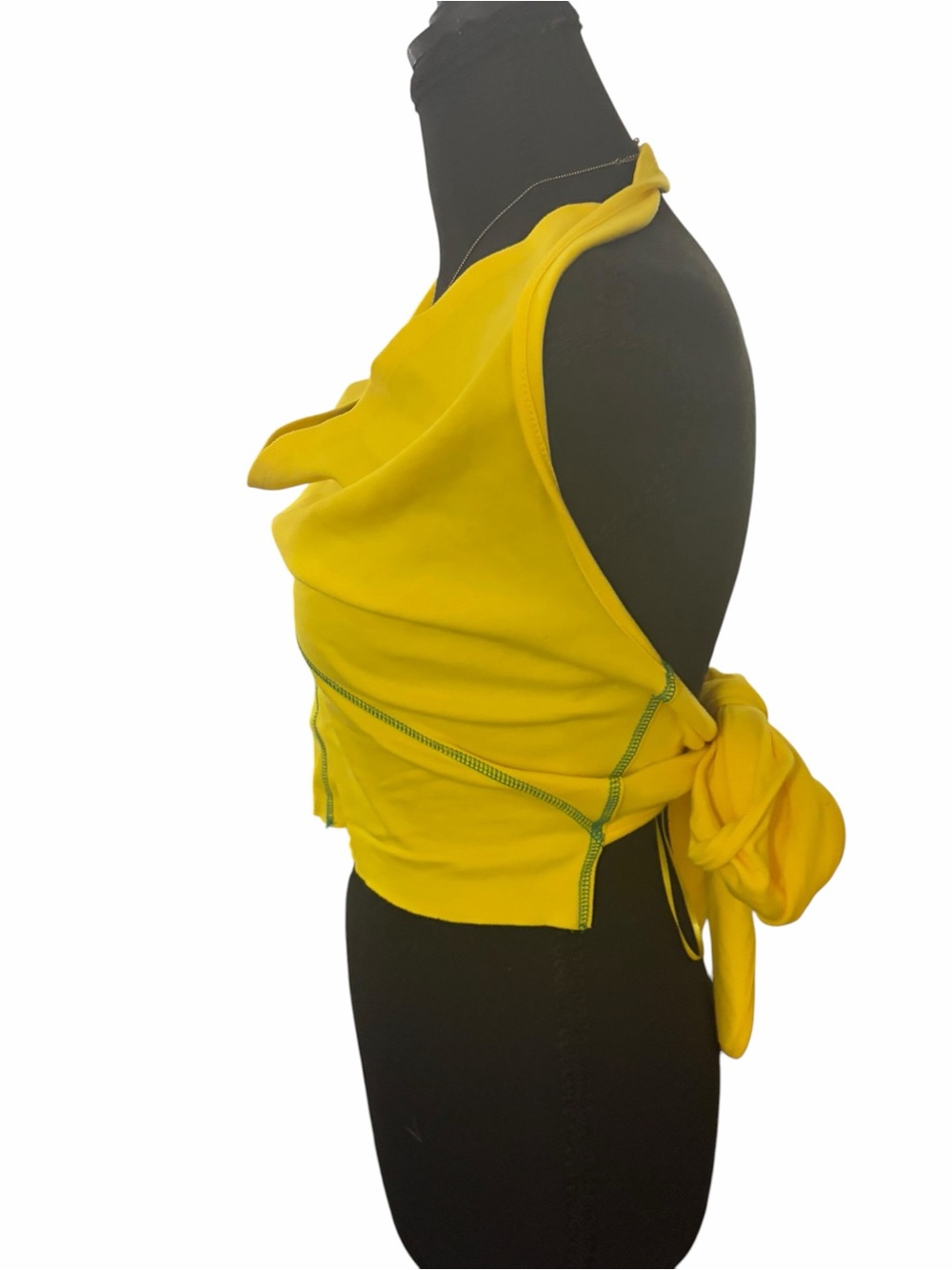 wild fable Yellow Sleeveless Cowl Neck Tank - Picture 4 of 9